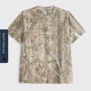 Classic Polished Tee Abercrombie Camouflage T-Shirt